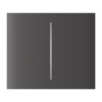CenterButton (2-gang) vertical [55] grigio