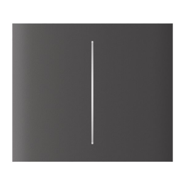 CenterButton (2-gang) vertical [55] grigio