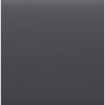 CenterButton vertical [55] 1-gang graphite