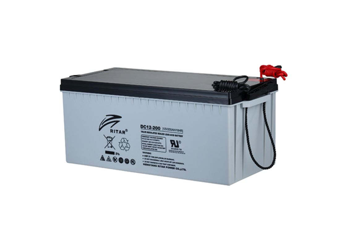 DC12-200 -- 000 (11018) Batteria al gel 200 Ah - immagine 1