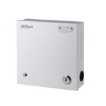 Alimentatore box 12 Vdc 5A, 9 uscite a morsetti