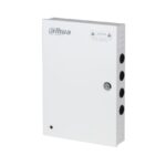 Alimentatore box 12 Vdc 10A, 9 uscite a morsetti
