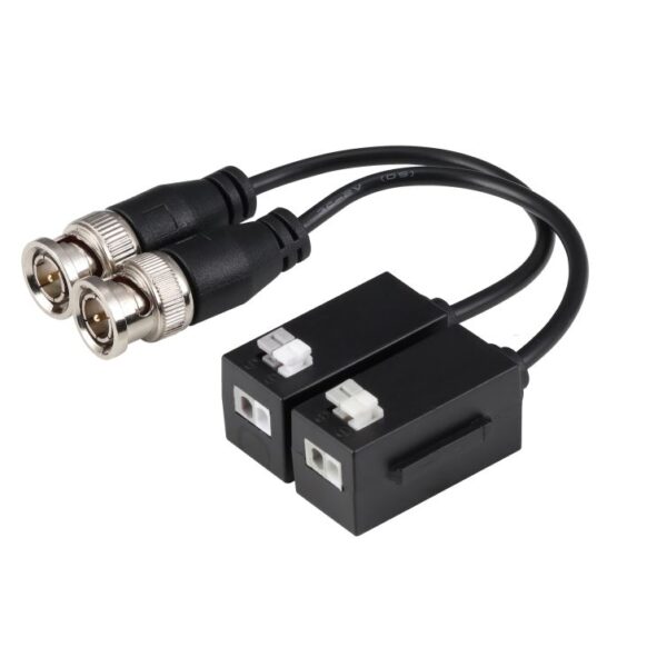 Coppia balun video passivi HDCVI 4K 1 ch