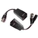 Coppia balun video passivi + alimentazione