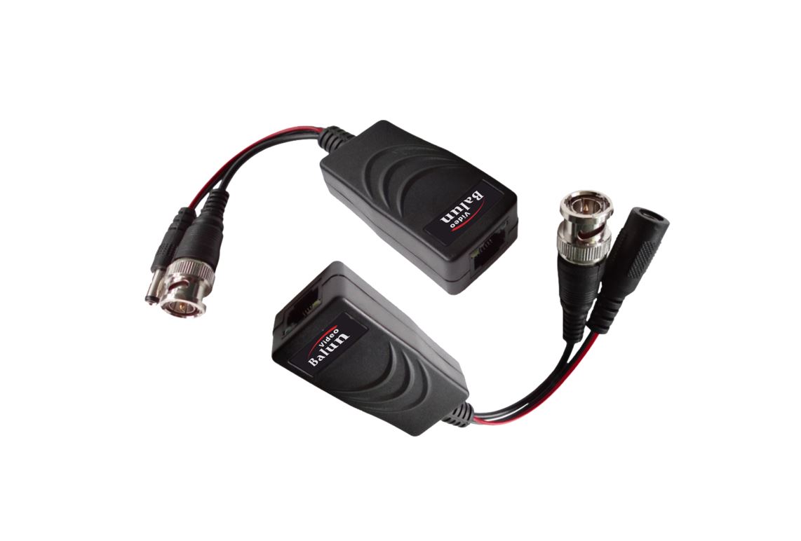 PFM802 -- 000 (5972) Coppia balun video passivi + alimentazione - immagine 1