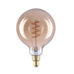 Shelly Vintage G125 Globo Bianco caldo. Colore ambrato
