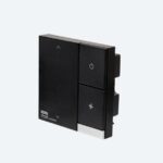 Shelly Linkedgo Smart HVAC Thermostat. Colore nero