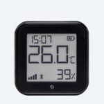 Shelly Sensore Temperat&Umid Wi-Fi + Bluet con display Gen3 Nero. Colore nero