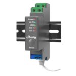 Shelly Pro 2 - IP Smart Relay contatto pulito DIN 2ch. LAN/WiFi/BT. Colore grigio