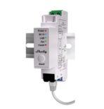 Shelly Pro EM 50A - Contatore energ. intel. DIN + 2 pinze50A. Colore bianco