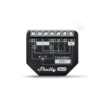 Shelly Plus 2PM Gen4 - Smart Relay Tapparelle 16A AC/DC WiFi/BT/Matter/Zigbe +PM. Colore nero