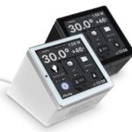Supporto da tavolo Display Shelly Nero. Colore nero