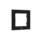 Shelly Wall Frame 1 - Placca da parete nera compatibile Legrand. Colore nero