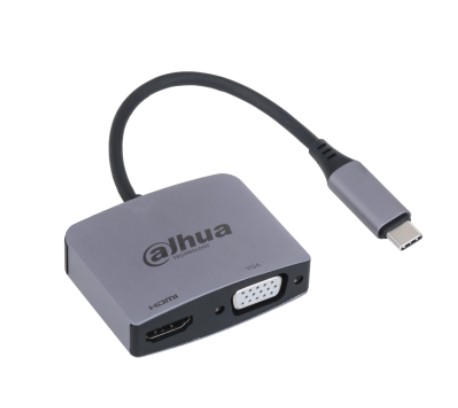TC32 -- 000 (49033) Docking station 1 USB 3.1 Typec-C plug, 1 HDMI / 1 VGA out - immagine 1
