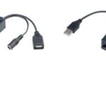 Coppia convertitore mouse USB su doppino
