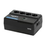 UPS700VA-XS - 700VA 4x Bipasso/Schuko + 2x USB