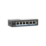 Switch PoE+ (Unmanaged) 4 porte 10/100 FE + 2 porte Uplink 10/100 FE