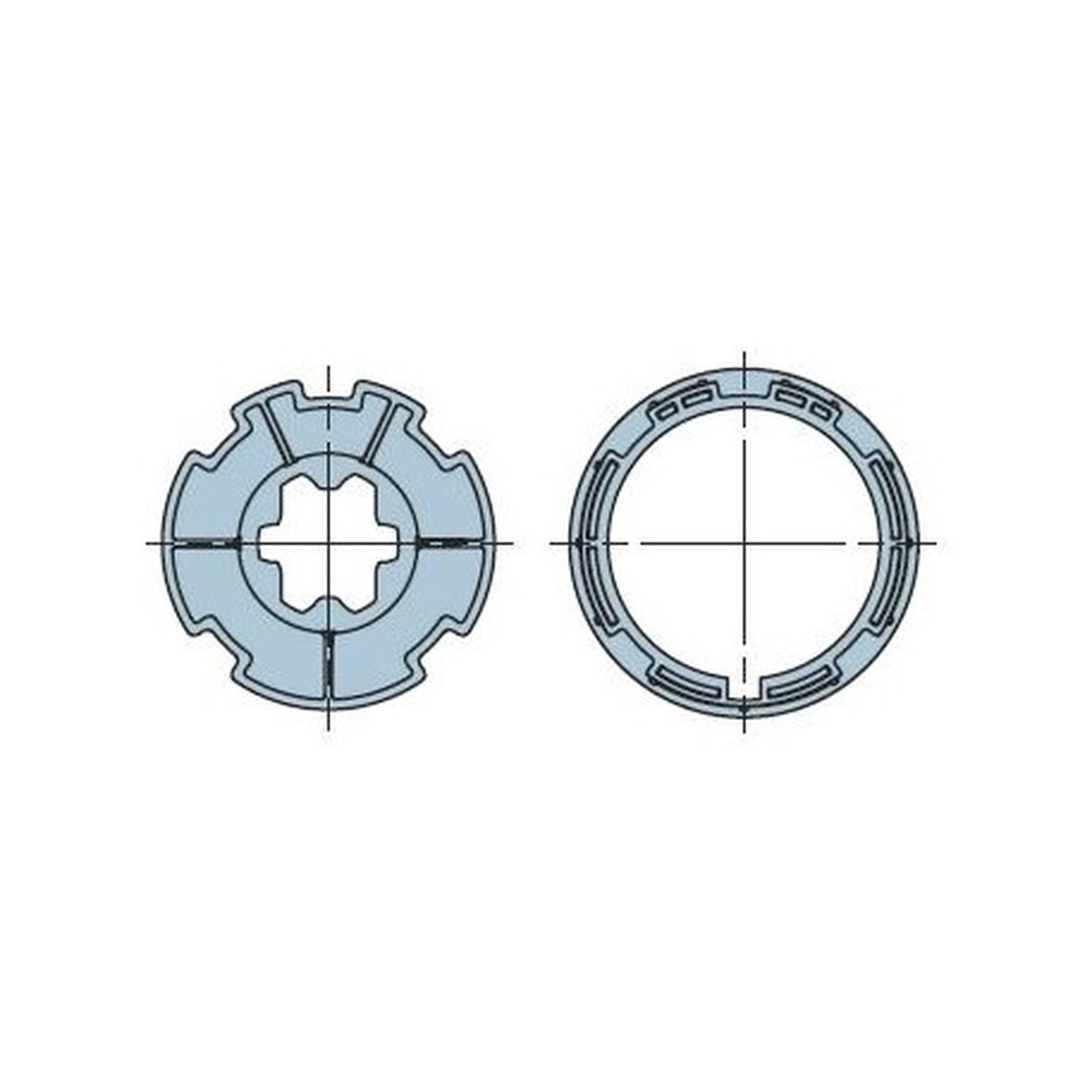 503.24500 ZF45 ruota + corona - immagine 1