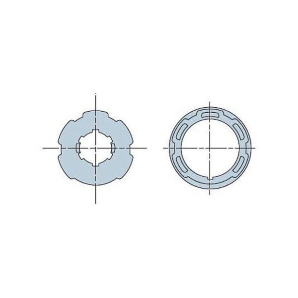 Eckermann 65 ruota + corona