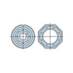 Adattatore tondo 108x3,5 ruota + corona