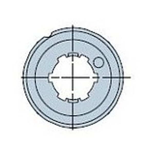 Adattatore tondo 64x2 ruota + corona