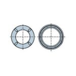Tondo 133x4 mm con fori filettati M8 ruota + corona