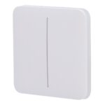 SoloButton [55] 2-gang bianco