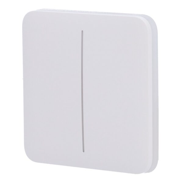 SoloButton [55] 2-gang bianco