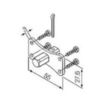 Perno quadro 10 mm