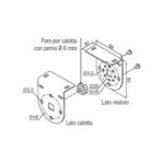 Kit per tende verticali, bianco (da associare a 575.12040 o 575.12050)