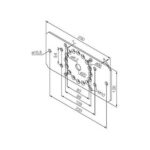 Supporto 250x120 per fianchi