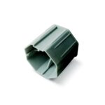 Calotta con perno per rullo ottagonale Ø 60 mm