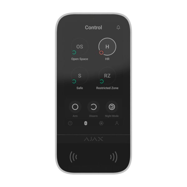 KeyPad TouchScreen bianco