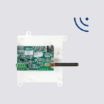 Ricetrasmettitore via radio con interfaccia I-BUS per la connessione alle centrali.
