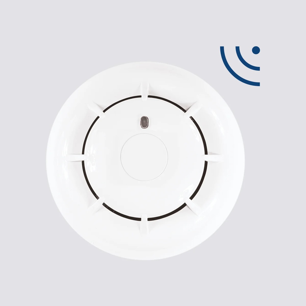 Air2-FD100 Rilevatore ottico di fumo wireless. Led di segnalazione stato. Sensibilità programmabile. - immagine 1