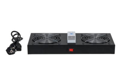 CFT02 -- 000 (12916) Fan a 2 unità per cabinet 6/9/12U - immagine 1