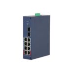 Switch hardened Cloud managed 10 porte Gigabit (8 PoE <60 W + 2 SFP)