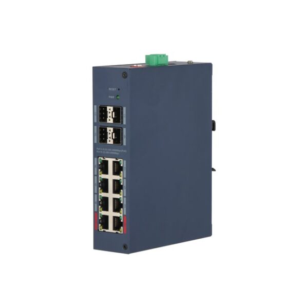 Switch hardened Cloud managed 12 porte Gigabit (8 PoE <110 W + 4 SFP)