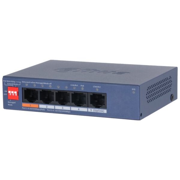 Switch Cloud managed 5 porte (4 PoE <60 W)