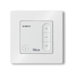 Trasmettitore bidirezionale da parete, monocanale, bianco
