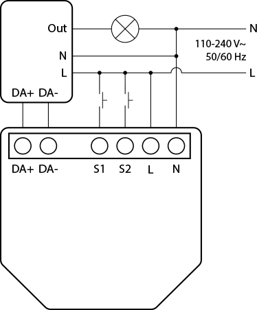 Schema elettrico del dimmer Dali Gen3.png