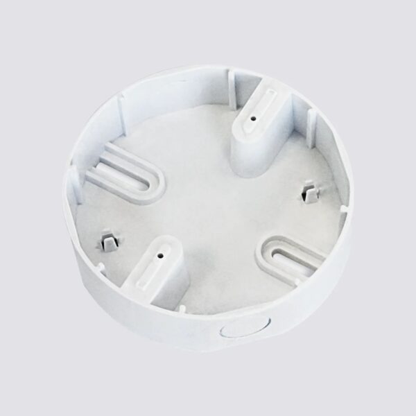 Base profonda, in combinazione con EB0010 o EB0020. Predisposizione ingresso tubazione esterna con raccordo scatola/tubo ø 20mm .