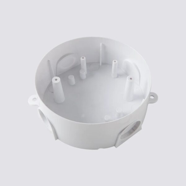 Base stagna, in combinazione con EB0010 o EB0020. Predisposizione ingresso tubazione esterna con raccordo scatola/tubo ø 20mm .