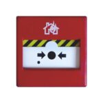 Pulsante manuale di allarme analogico indirizzato ripristinabile. Per uso interno.