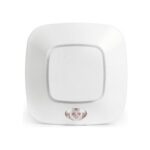 Segnalatore ottico acustico autoindirizzato bianco. 240 indirizzi completo di isolatore.
