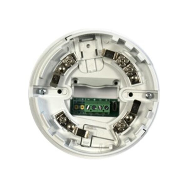 Segnalatore acustico autoindirizzato bianco, completo di base EB0010.