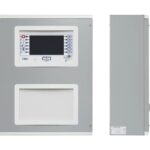Segnalatore acustico autoindirizzato bianco, completo di base EB0010.