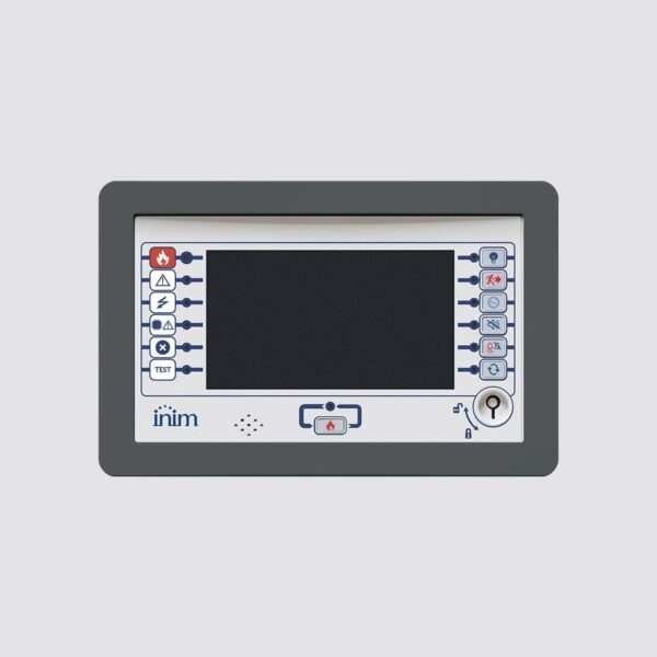 Pannello frontale CPU principale. Touch screen 7".