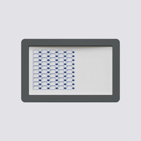 Modulo frontale dotato di 50 LEDs a tre colori programmabili. Solo per centrali PREVIDIA216R, ULTRA216R & ULTRAVOX-R
