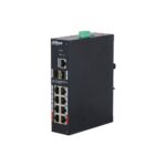 Switch hardened managed 10 porte Gigabit (8 PoE <110 W)